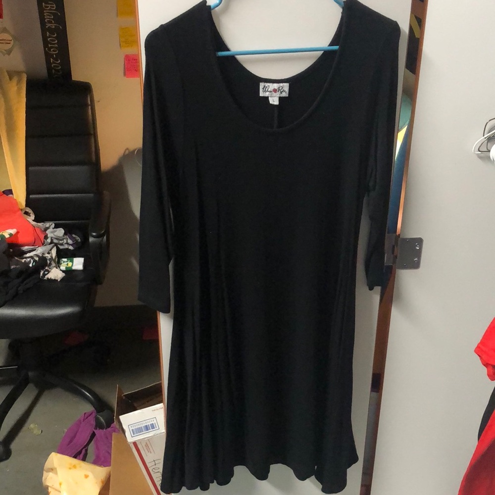 Urban Rose L Black Dress